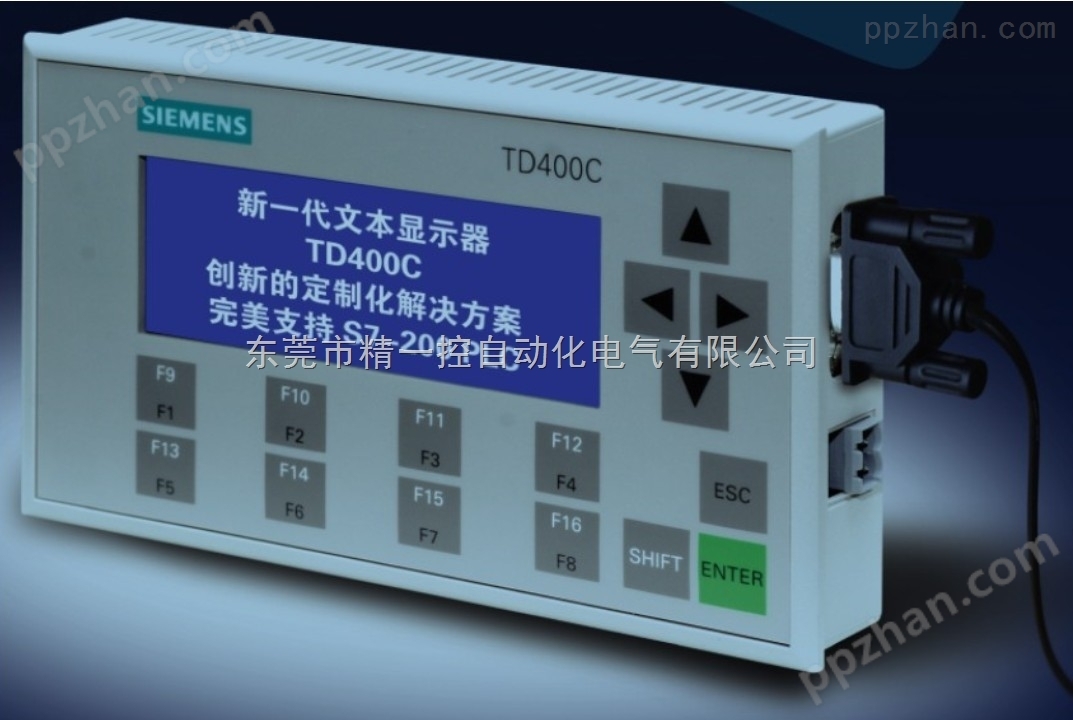 西门子文本显示器 TD400C