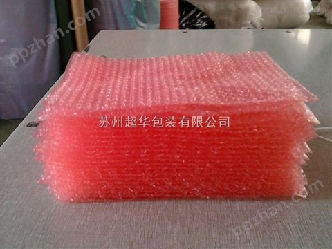 防静电包装气泡袋 批量供应红色单层气泡袋 防潮防水防静电