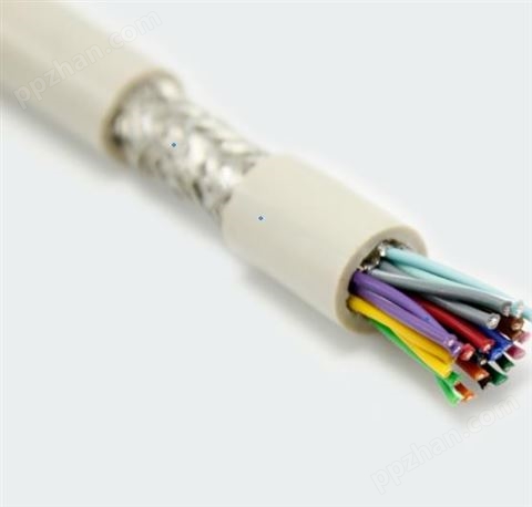 PUR柔性高强度对绞屏蔽数据电缆 300V