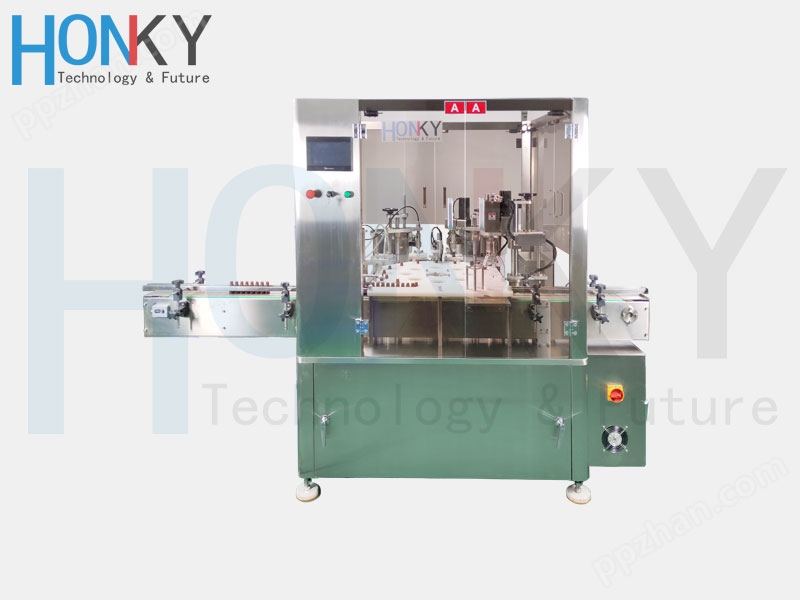 Automatic Essential Oil Filling and Capping Machine XQJYP-2A插图